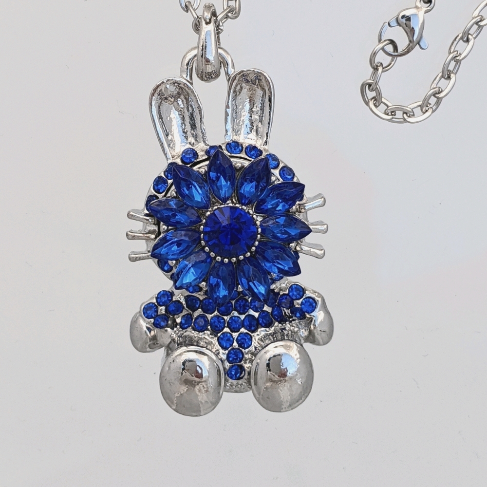 Easter Bunny Snap Necklace